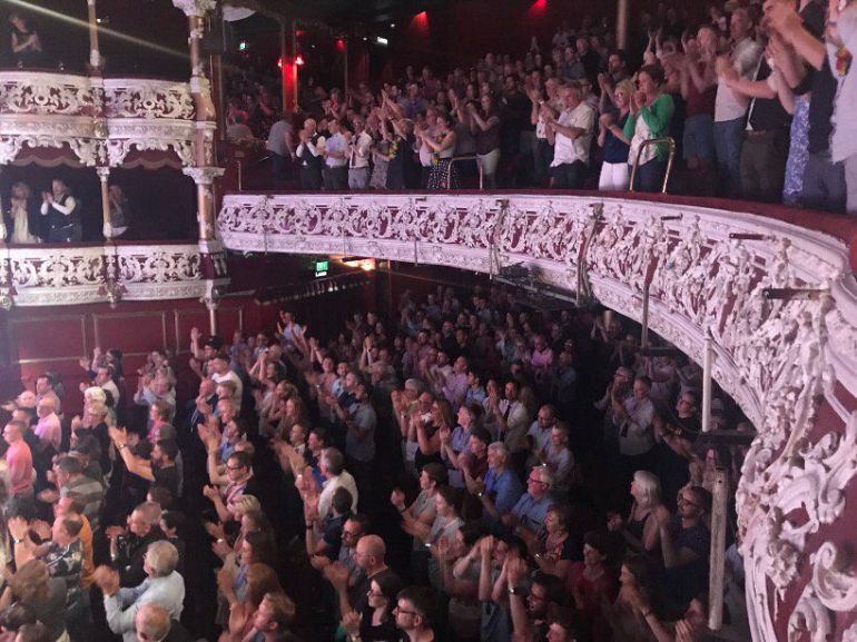 A day in may standing ovation