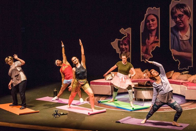 norn Iron yoga class