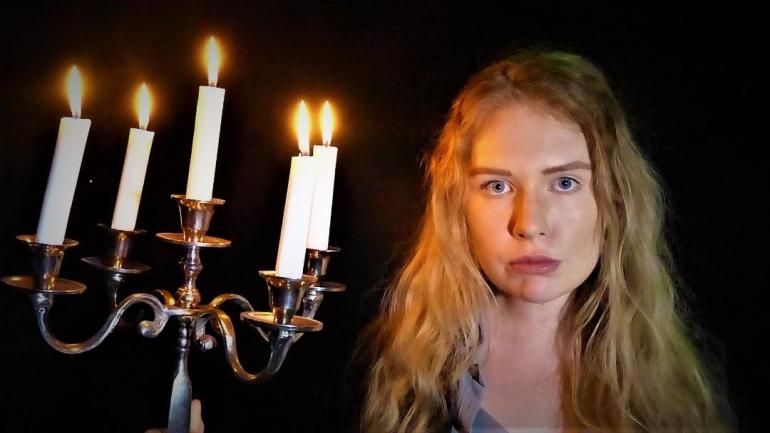 old woman - veronica's room